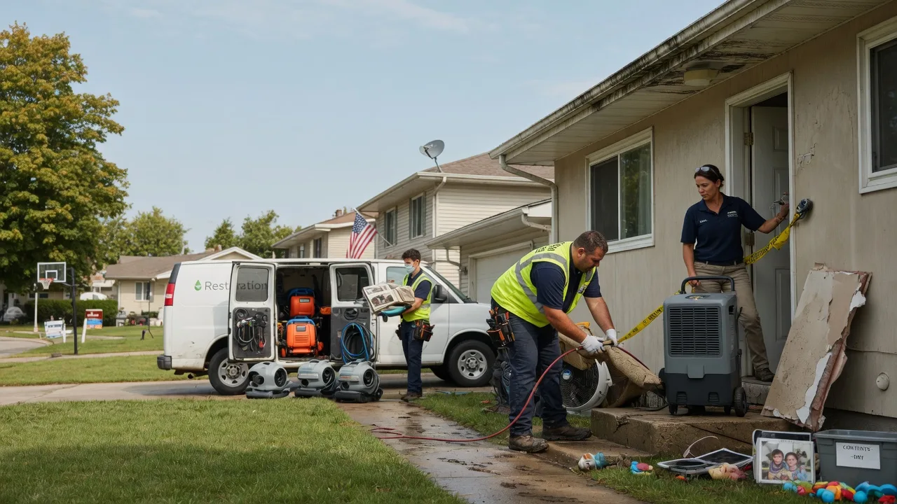 Water Damage Restoration in Amazonia, MO near me
